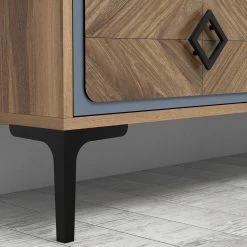 Wood Fashion TV-meubel Met 100% Melamine Coating | 180x52x35cm | Notenblauw 8 Wood Fashion TV-meubel Met 100% Melamine Coating | 180x52x35cm | Notenblauw -Collectie Woonkamermeubels 845HCT3074 20 205 a847