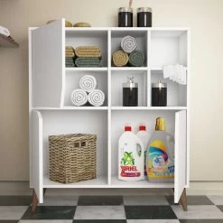 Woody Fashion Multifunctionele Kast | 100% Melamine | 18mm Dikte | 100x115x30cm | Wit 6 Woody Fashion Multifunctionele Kast | 100% Melamine | 18mm Dikte | 100x115x30cm | Wit -Collectie Woonkamermeubels 845HCT3910 20 202 d8f8