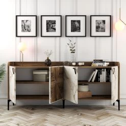 Wood Fashion Console | 100% Melamineplaat | Notelaar Wit 12 Wood Fashion Console | 100% Melamineplaat | Notelaar Wit -Collectie Woonkamermeubels 845HCT5310 20 203 8fd9