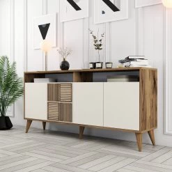 Woody Fashion Console | 100% Melamine Gecoat | Walnoot Crème 13 Woody Fashion Console | 100% Melamine Gecoat | Walnoot Crème -Collectie Woonkamermeubels 845HCT5333 20 202 3bdd