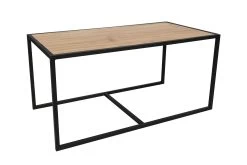 Salontafel Set | Melamine Gecoat | Metalen Poten | Eiken Zwart -Collectie Woonkamermeubels 854KLN2901 20 2013 87b3