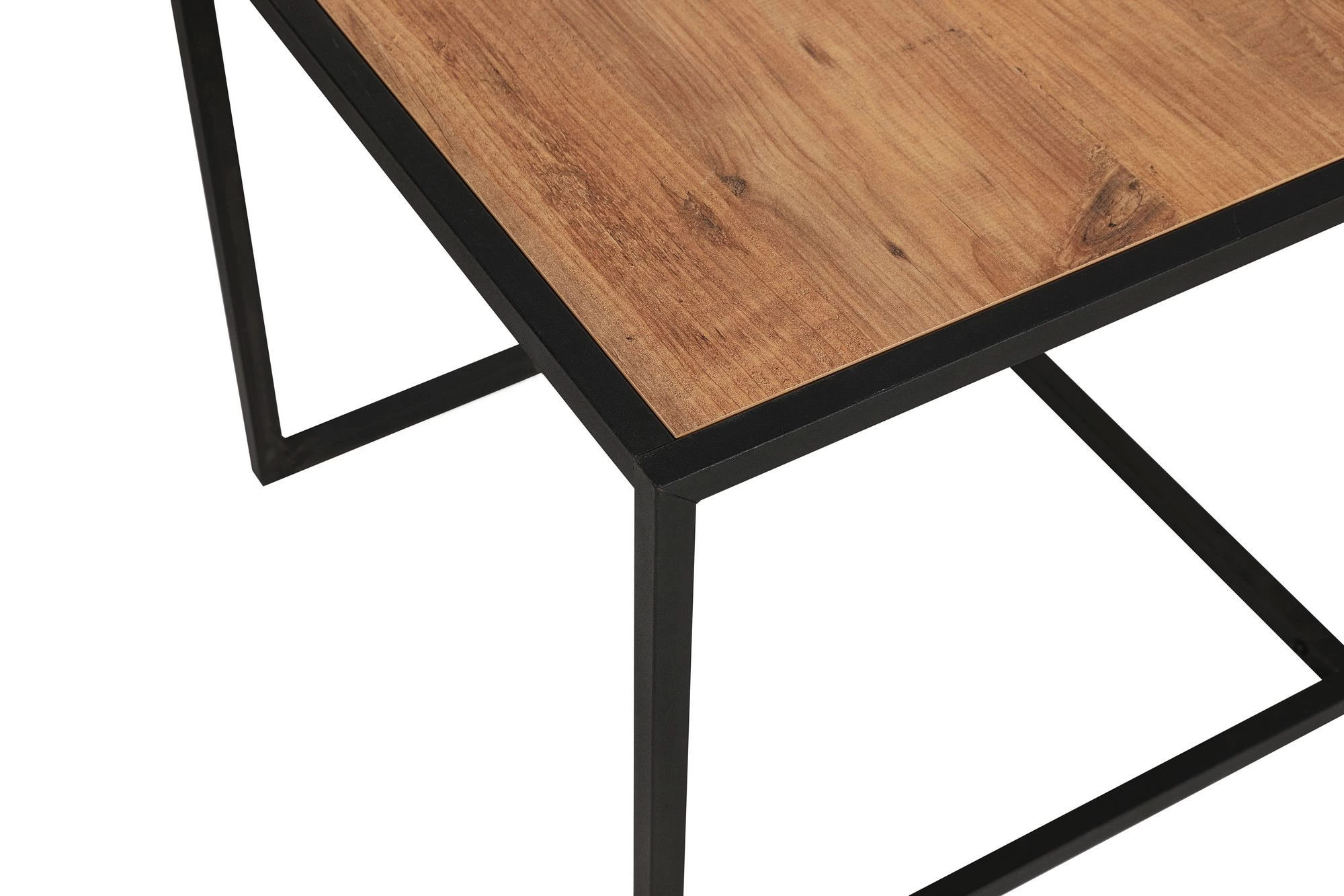 Salontafel Set | Metalen Poten | 100% Melamine Gecoat | Walnoot Zwart 3 Salontafel Set | Metalen Poten | 100% Melamine Gecoat | Walnoot Zwart - Afbeelding 3