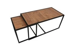 Salontafel Set | Metalen Poten | 100% Melamine Gecoat | Walnoot Zwart 24 Salontafel Set | Metalen Poten | 100% Melamine Gecoat | Walnoot Zwart -Collectie Woonkamermeubels 854KLN2902 20 206 faf1