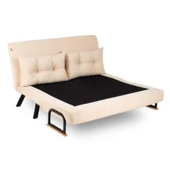 | Comfort En Stijl | Frame: Metaal | Stof: Polyester | Afmetingen: 133x78x78cm | Om Te Bouwen Tot Bed | Crème -Collectie Woonkamermeubels 859FTN1275 20 203 c672