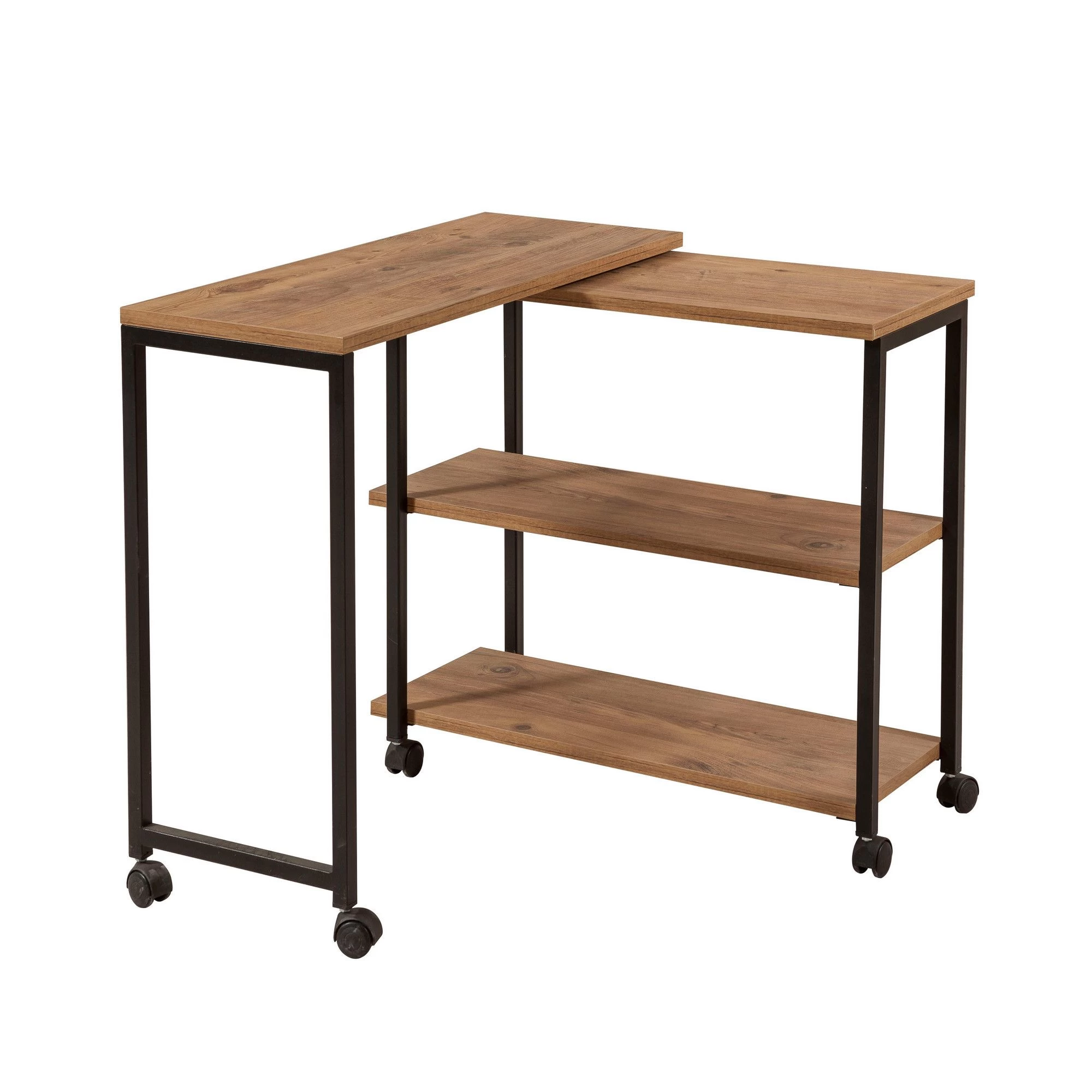 Zijtafel Atlantische Pine Zwart 13 Zijtafel Atlantische Pine Zwart - Afbeelding 13