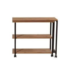 Zijtafel Atlantische Pine Zwart 26 Zijtafel Atlantische Pine Zwart -Collectie Woonkamermeubels 863SPH2828 20 2013 79fb