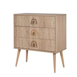 Vella Commode | 100% Melaminegecoat | Houten Poten | UV-Bedrukking -Collectie Woonkamermeubels 869VEL3466 20 202 8d45