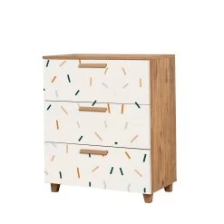 Vella Dressoir | 100% Melamine | Atlantic Pine Wit -Collectie Woonkamermeubels 869VEL3483 20 202 ff67