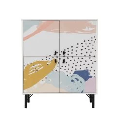 Vella Multifunctionele Kast | 18 Mm Dik | Metalen Poten | UV-coating -Collectie Woonkamermeubels 869VEL4524 20 205 10ed