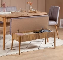 Bank Vella | 100% Melaminegecoat | Fluweel | Atlantisch Grenen-design -Collectie Woonkamermeubels 869VEL5119 20 203 33ac