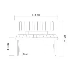 Bank Vella | 100% Melaminegecoat | Fluweel | Wit Soho-design 9 Bank Vella | 100% Melaminegecoat | Fluweel | Wit Soho-design -Collectie Woonkamermeubels 869VEL5163 20 207 b55e