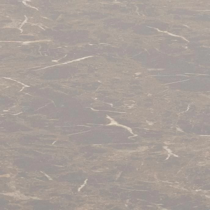 Eettafel Amanda Ø110 - Bruin Marmer/zwart 2 Eettafel Amanda Ø110 - Bruin Marmer/zwart - Afbeelding 2