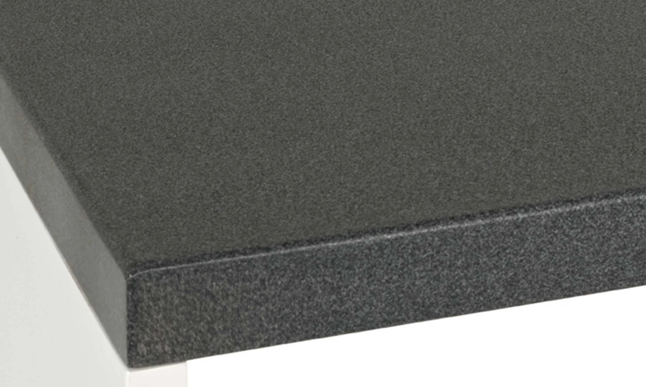 Bijzettafel Op Wielen Zolan 43x30cm - Wit/zwart 4 Bijzettafel Op Wielen Zolan 43x30cm - Wit/zwart - Afbeelding 4