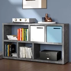 Sidetable Berkeley 6 Vakken - Beton