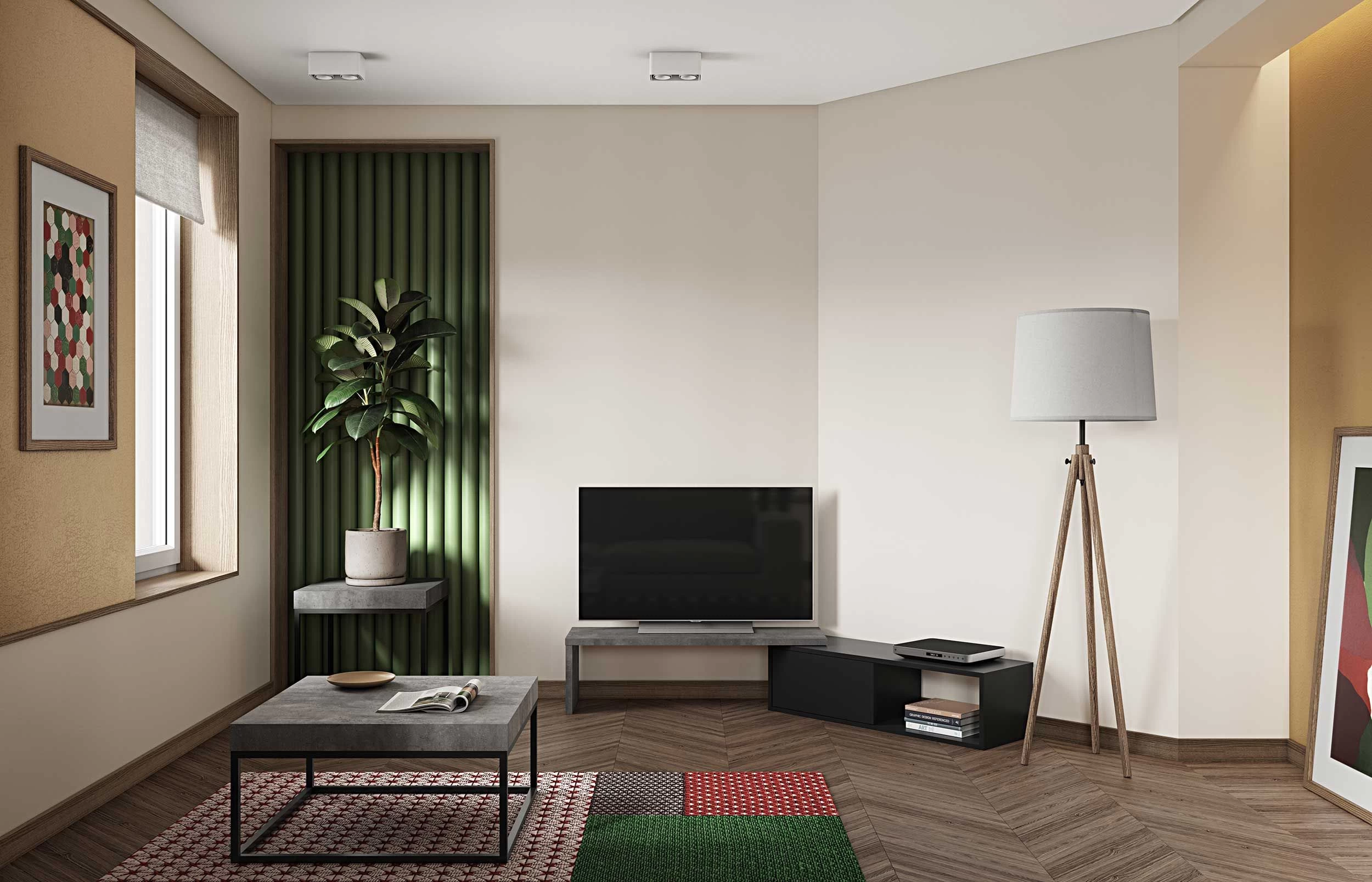 Bijzettafel Petra 55x55 Industrieel - Beton/zwart 11 Bijzettafel Petra 55x55 Industrieel - Beton/zwart - Afbeelding 11