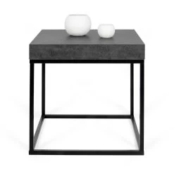 Bijzettafel Petra 55x55 Industrieel - Beton/zwart 20 Bijzettafel Petra 55x55 Industrieel - Beton/zwart -Collectie Woonkamermeubels 9000.629341 Petra 55 Concrete Pure Black 3 bf78