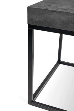Bijzettafel Petra 55x55 Industrieel - Beton/zwart 17 Bijzettafel Petra 55x55 Industrieel - Beton/zwart -Collectie Woonkamermeubels 9000.629341 Petra 55 Concrete Pure Black 4 1626