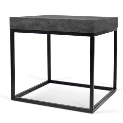 Bijzettafel Petra 55x55 Industrieel - Beton/zwart 19 Bijzettafel Petra 55x55 Industrieel - Beton/zwart -Collectie Woonkamermeubels 9000.629341 Petra 55 Concrete Pure Black 7 af22