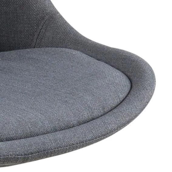 Eetkamerstoel Dimar - Donkergrijs 4 Eetkamerstoel Dimar - Donkergrijs - Afbeelding 4