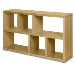 Sidetable Berkeley 6 Vakken - Eikfineer -Collectie Woonkamermeubels 9003.322563 Berlin Console Oak 5 915e