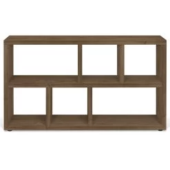 Sidetable Berkeley 6 Vakken - Walnootfineer 8 Sidetable Berkeley 6 Vakken - Walnootfineer -Collectie Woonkamermeubels 9003.322570 Berlin Console Walnut 2 47f2