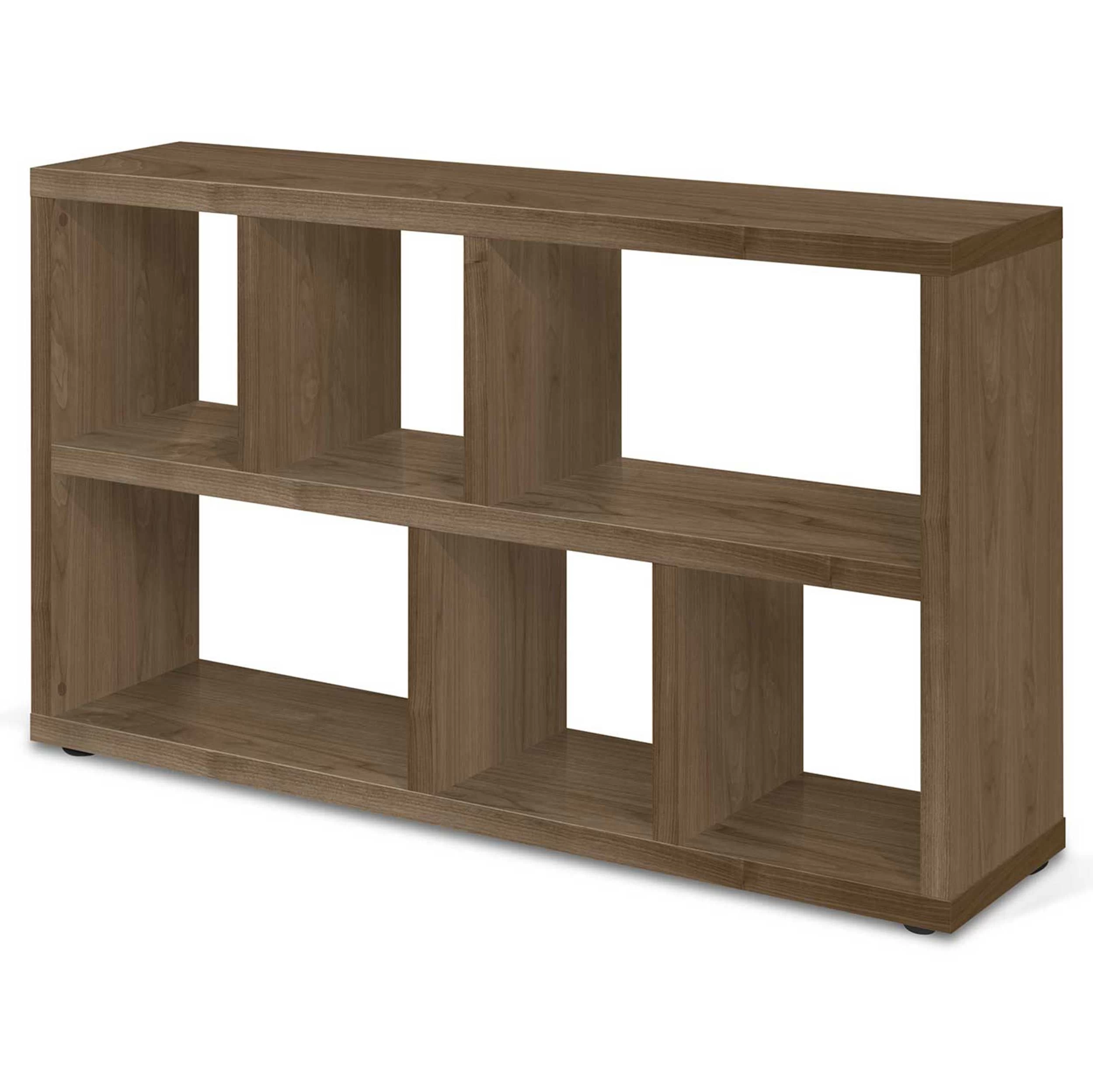 Sidetable Berkeley 6 Vakken - Walnootfineer 3 Sidetable Berkeley 6 Vakken - Walnootfineer - Afbeelding 3