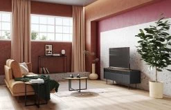 Bijzettafel Sonata - Walnoot/zwart Marmer 23 Bijzettafel Sonata - Walnoot/zwart Marmer -Collectie Woonkamermeubels 9003.629211 Sonata 50 Walnut and Black Marble 11 5b56