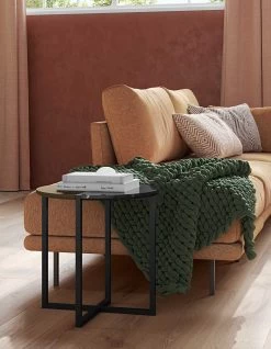 Bijzettafel Sonata - Walnoot/zwart Marmer 22 Bijzettafel Sonata - Walnoot/zwart Marmer -Collectie Woonkamermeubels 9003.629211 Sonata 50 Walnut and Black Marble 9 c707