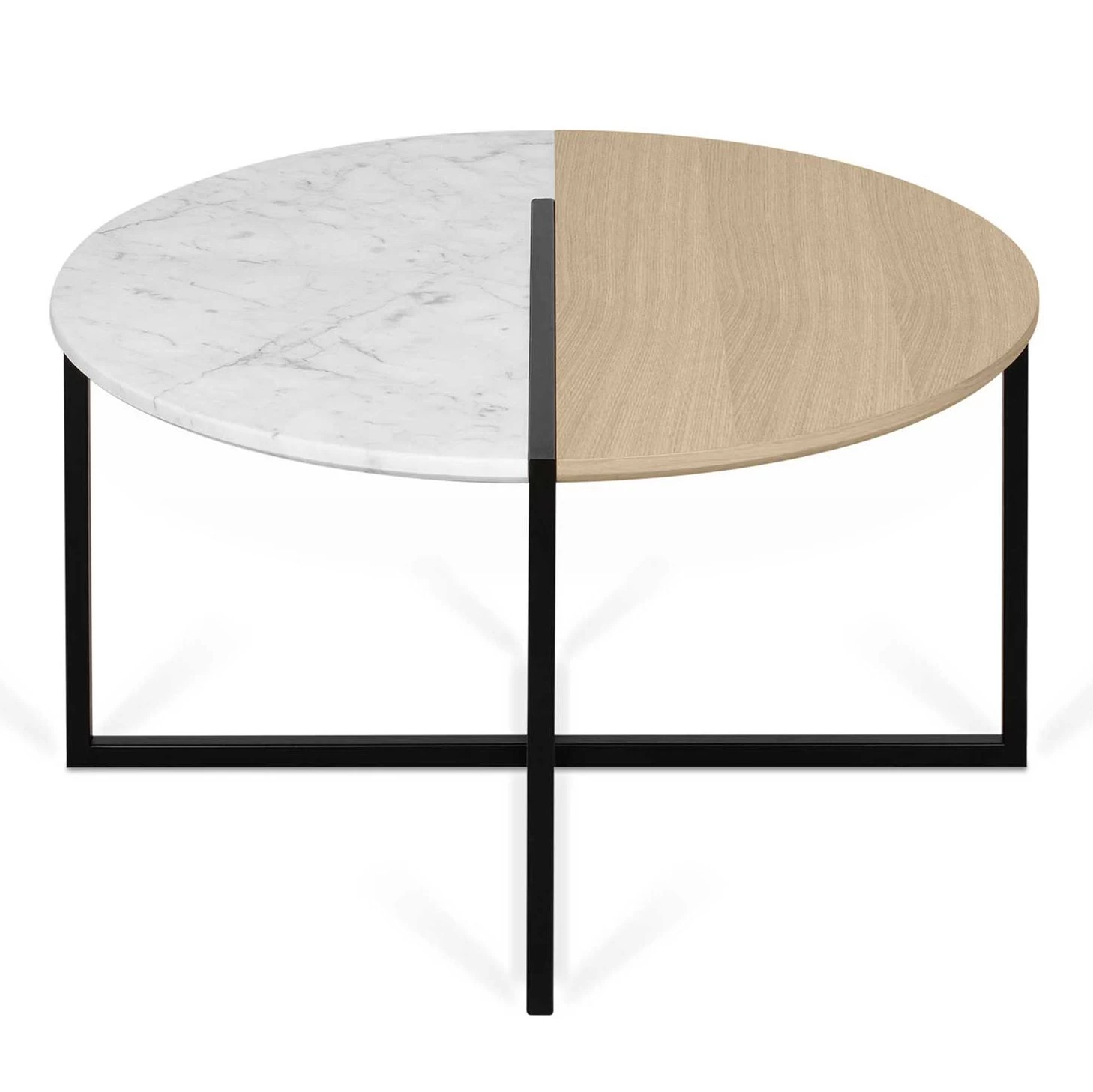 Salontafel Sonata - Eik/wit Marmer 8 Salontafel Sonata - Eik/wit Marmer - Afbeelding 8