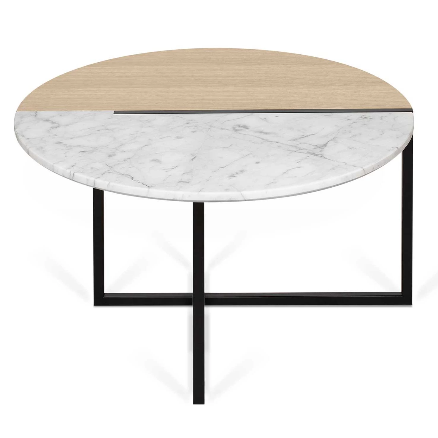 Salontafel Sonata - Eik/wit Marmer 7 Salontafel Sonata - Eik/wit Marmer - Afbeelding 7