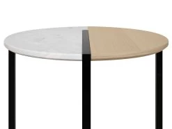 Salontafel Sonata - Eik/wit Marmer 18 Salontafel Sonata - Eik/wit Marmer -Collectie Woonkamermeubels 9003.629228 Sonata 80 Light Oak and White Marble 7 2e51