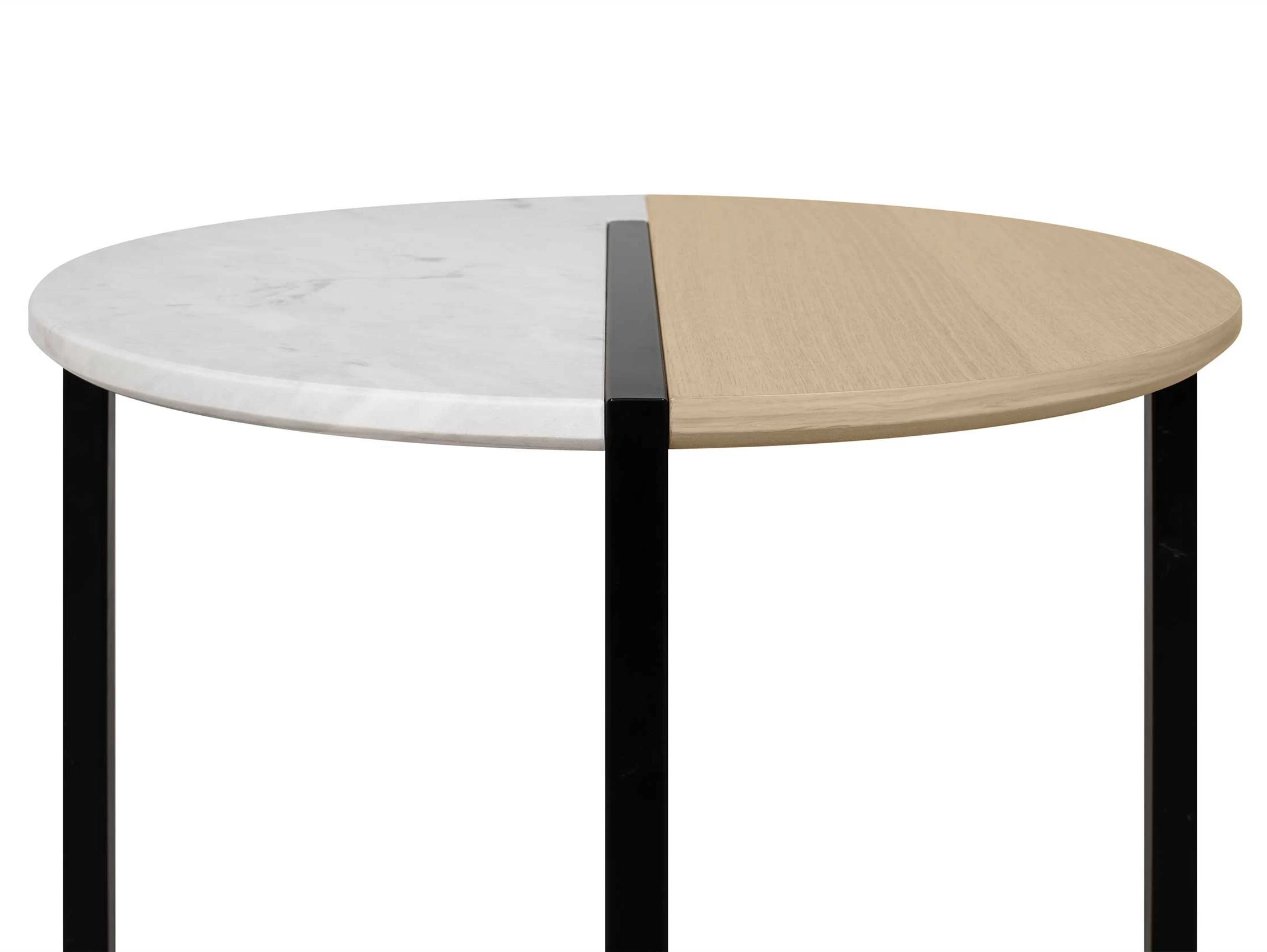 Salontafel Sonata - Eik/wit Marmer 5 Salontafel Sonata - Eik/wit Marmer - Afbeelding 5