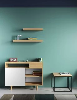 Legplank Balda 90cm - Eik -Collectie Woonkamermeubels 9003.991912 Balda 90 Oak 6 e02e