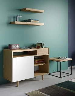 Legplank Balda 90cm - Eik -Collectie Woonkamermeubels 9003.991912 Balda 90 Oak 7 6e37