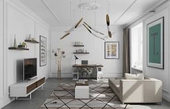 Legplank Balda 60cm - Walnoot -Collectie Woonkamermeubels 9003.991943 Balda 60 Walnut 8 1b25