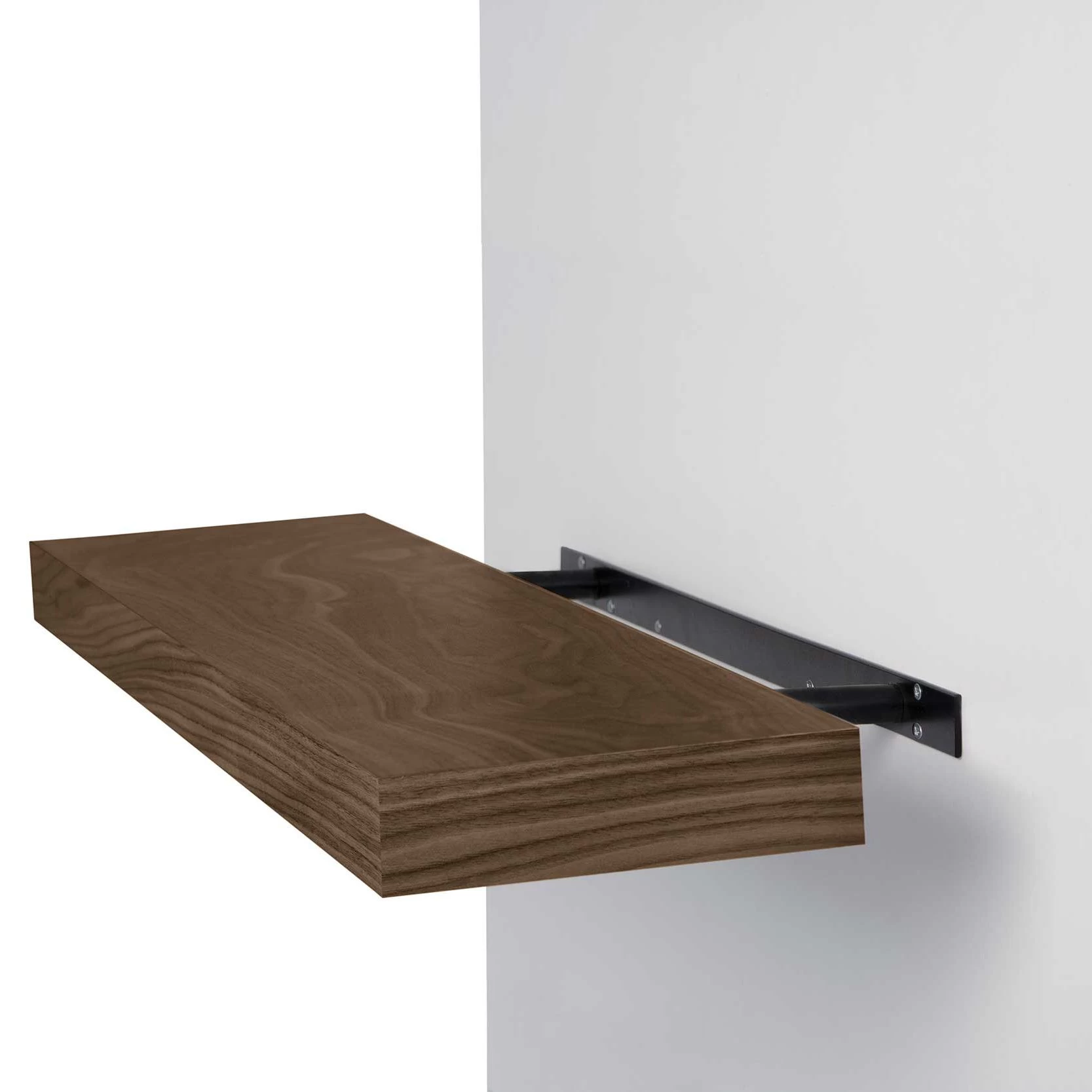 Legplank Balda 90cm - Walnoot 7 Legplank Balda 90cm - Walnoot - Afbeelding 7