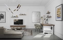 Legplank Balda 90cm - Walnoot 12 Legplank Balda 90cm - Walnoot -Collectie Woonkamermeubels 9003.991950 Balda 90 Walnut 8 6c56