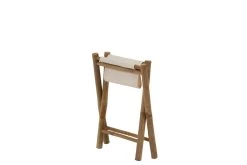 Stoelje Plooibaar Bamboe+textiel Naturel/wit 9 Stoelje Plooibaar Bamboe+textiel Naturel/wit -Collectie Woonkamermeubels 91400 4 3081
