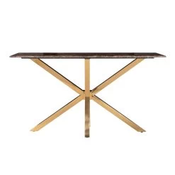 RICHMOND Sidetable Kondor 150x45cm - Marmer/goud 28 RICHMOND Sidetable Kondor 150x45cm - Marmer/goud -Collectie Woonkamermeubels 9450 5 eca5