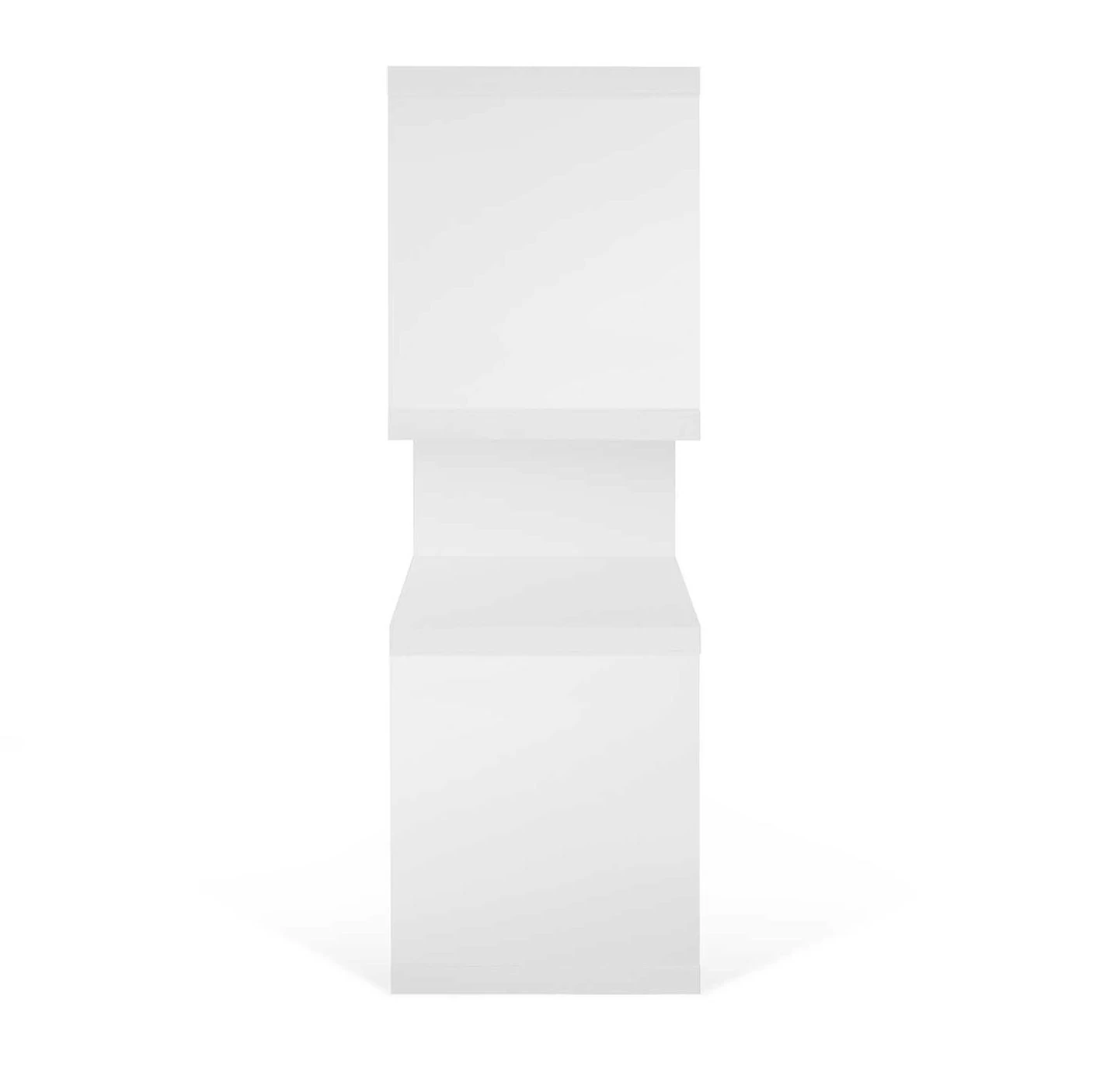 Boekenkast Lisbon 1 - Wit/zwart 2 Boekenkast Lisbon 1 - Wit/zwart - Afbeelding 2