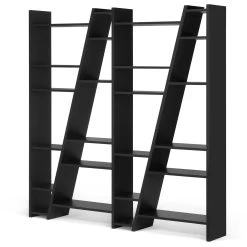 Opbergrek Dallas 4 - Zwart 15 Opbergrek Dallas 4 - Zwart -Collectie Woonkamermeubels 9500.315404 Delta 004 Black 3 710c