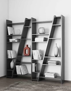 Opbergrek Dallas 4 - Zwart 16 Opbergrek Dallas 4 - Zwart -Collectie Woonkamermeubels 9500.315404 Delta 004 Black 6 476e