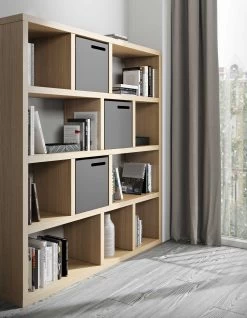 Opbergrek Berkeley 150 Cm 4 Niveaus - Eikfineer 23 Opbergrek Berkeley 150 Cm 4 Niveaus - Eikfineer -Collectie Woonkamermeubels 9500.316739 Berlin 4 L 150 Oak 12 fe46