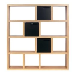 Opbergrek Berkeley 150 Cm 4 Niveaus - Eikfineer 18 Opbergrek Berkeley 150 Cm 4 Niveaus - Eikfineer -Collectie Woonkamermeubels 9500.316739 Berlin 4 L 150 Oak 7 da39