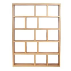 Opbergrek Berkeley 150 Cm 5 Niveaus - Eikfineer -Collectie Woonkamermeubels 9500.316777 Berlin 5 L 150 Oak 1 54c4