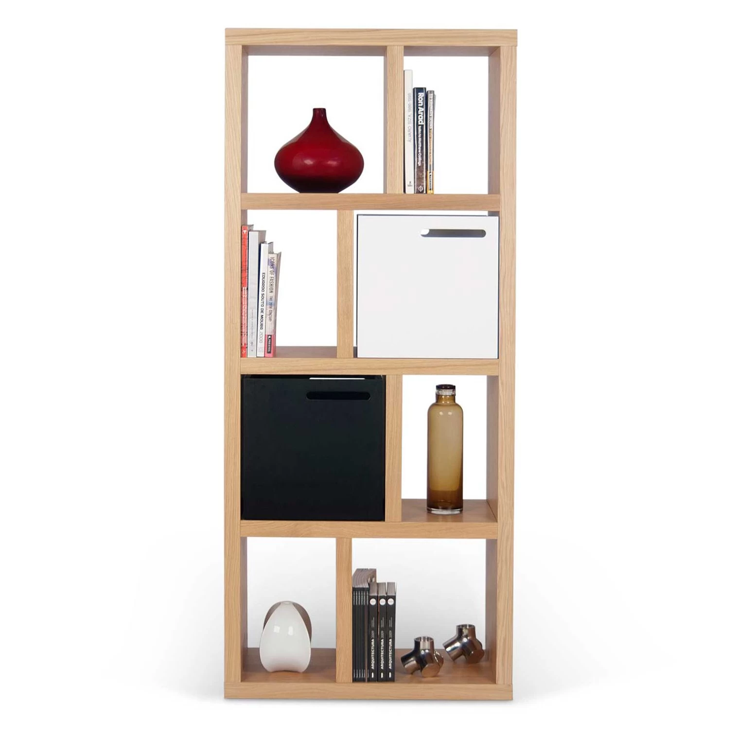 Opbergrek Berkeley 70 Cm 4 Niveaus - Eikfineer 8 Opbergrek Berkeley 70 Cm 4 Niveaus - Eikfineer - Afbeelding 8