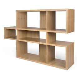 Boekenkast Lisbon 1 - Eikfineer 17 Boekenkast Lisbon 1 - Eikfineer -Collectie Woonkamermeubels 9500.319631 London 001Oak Oak Backs 1 1e07