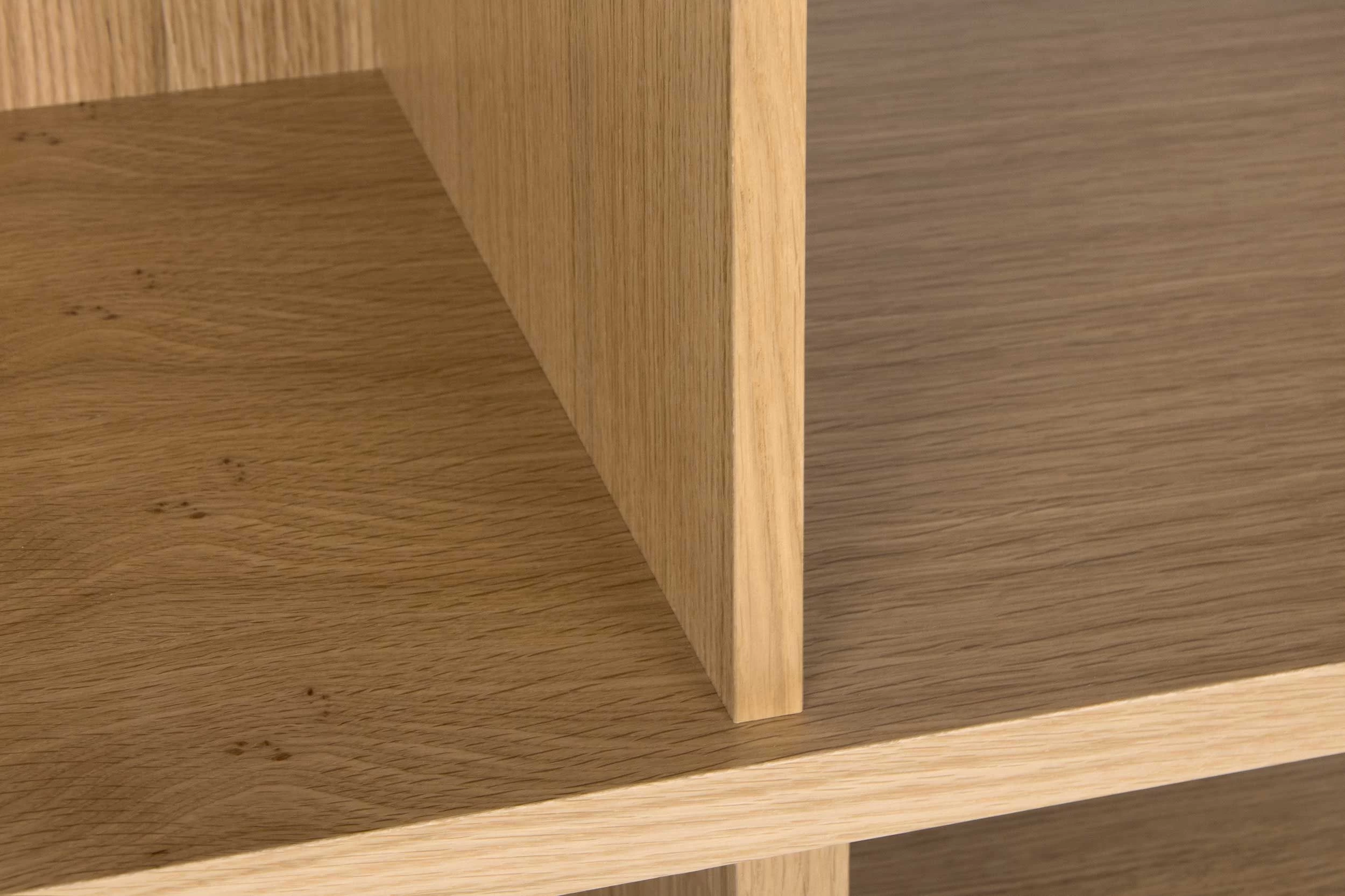 Boekenkast Lisbon 1 - Eikfineer 6 Boekenkast Lisbon 1 - Eikfineer - Afbeelding 6