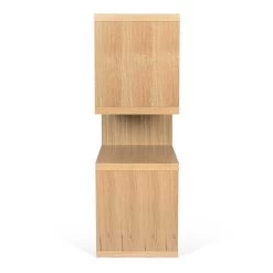 Boekenkast Lisbon 1 - Eikfineer 15 Boekenkast Lisbon 1 - Eikfineer -Collectie Woonkamermeubels 9500.319631 London 001Oak Oak Backs 4 d905