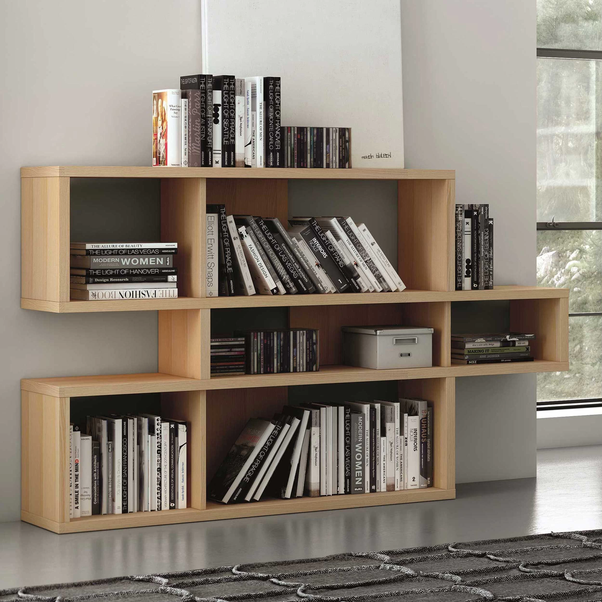 Boekenkast Lisbon 1 - Eikfineer 1 Boekenkast Lisbon 1 - Eikfineer
